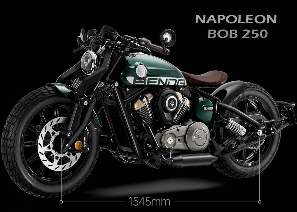 Benda Napolenon Bobber 250, Phân Phối Chính Hãng, Cao Cấp, Giá Rẻ tại Cà Mau