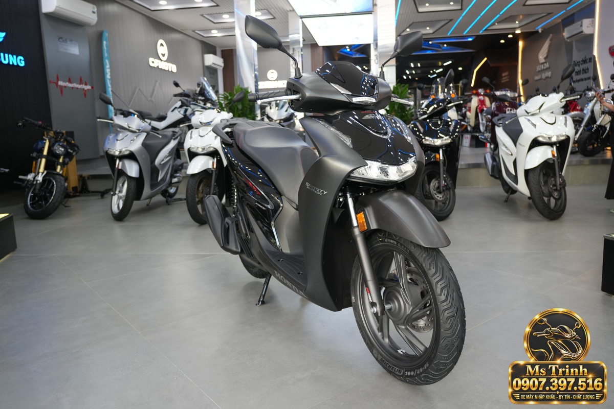 Honda SH150i Ý đen nhám 2027 tại Cà Mau sắc đen lịch lãm giá tốt, chính ngạch