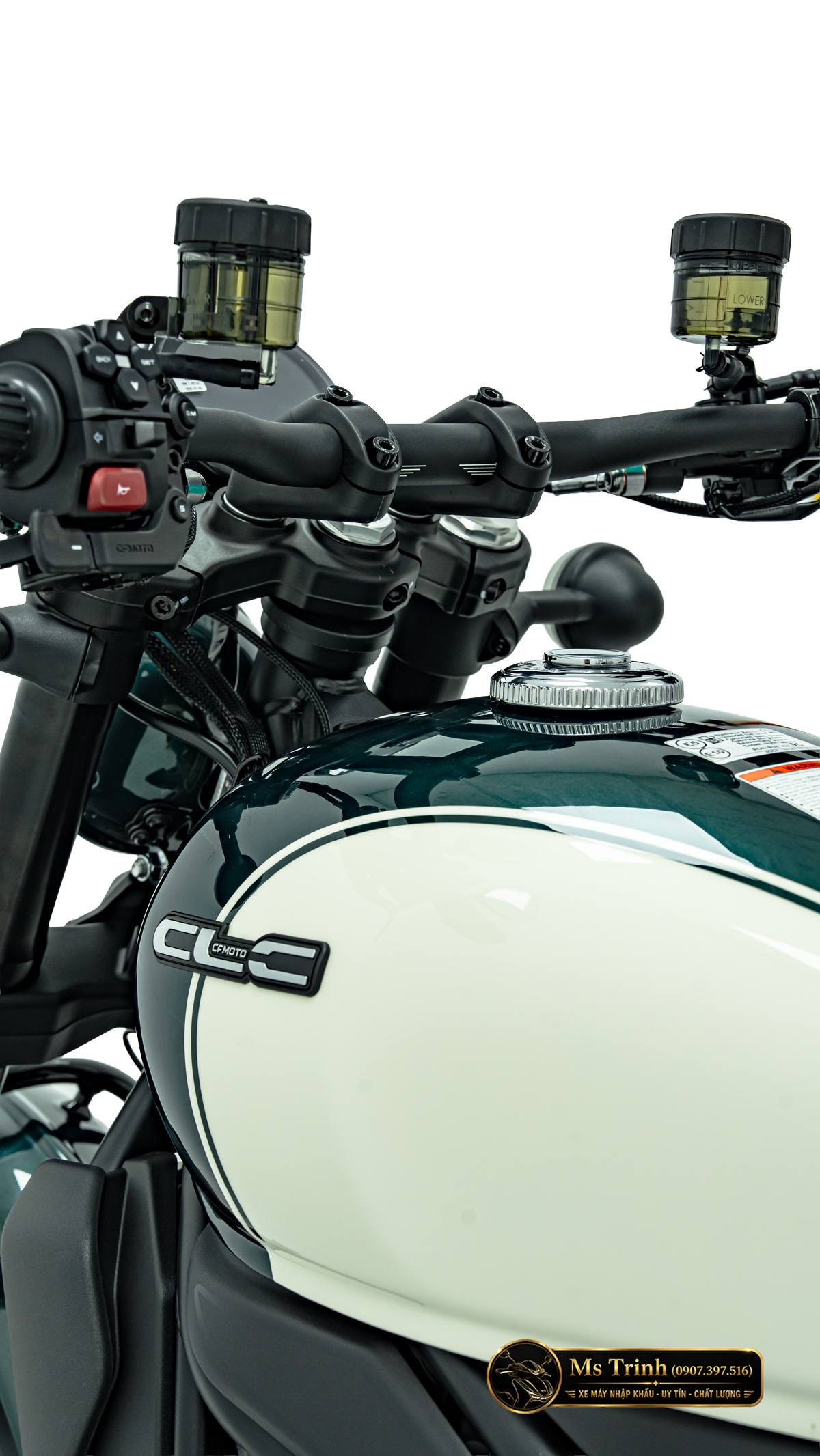 CFMOTO 450CL-C AMT Cà Mau Cruiser 449cc số tự động, giá 167 triệu