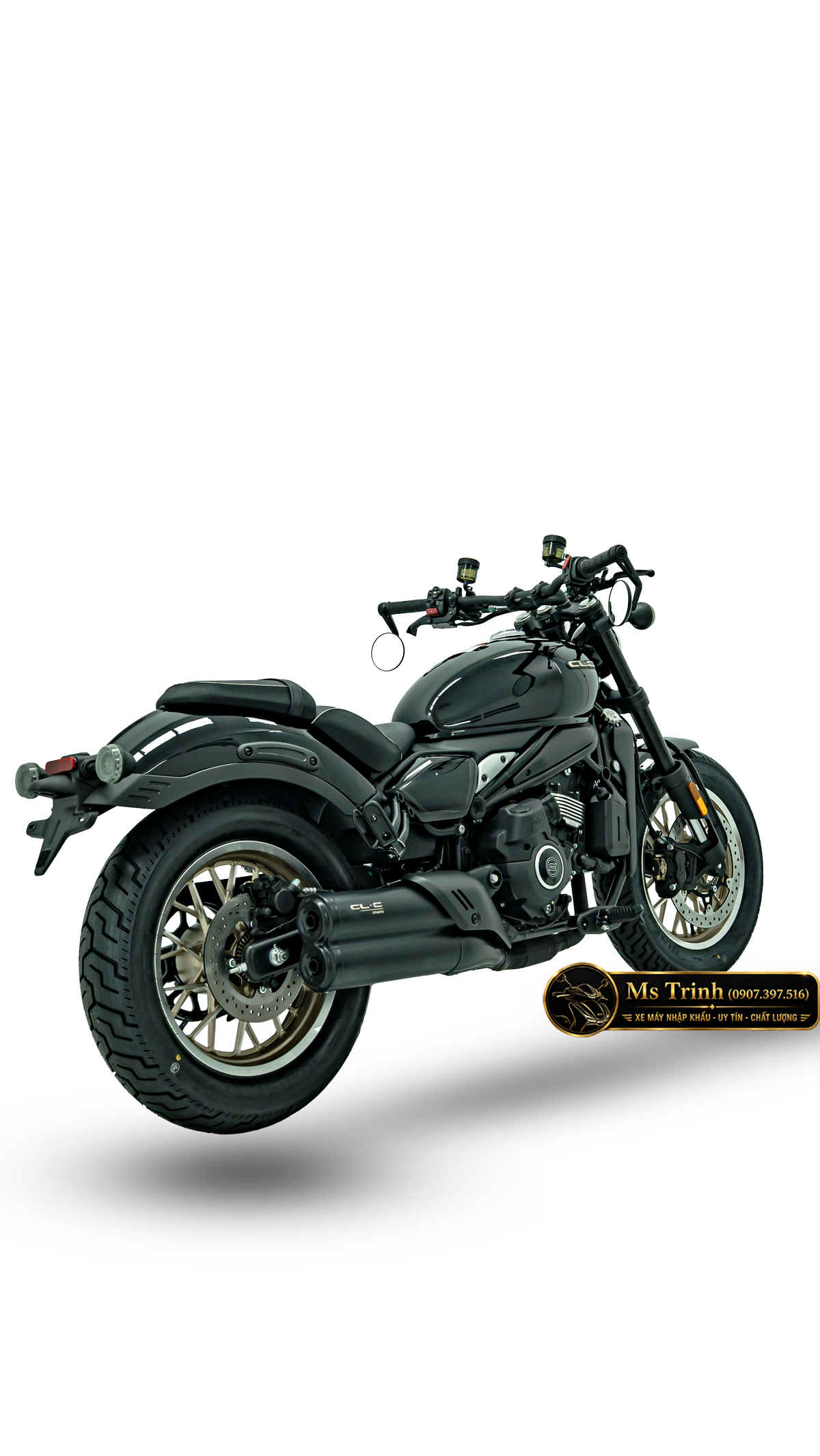 CFMOTO 450CL-C AMT Cà Mau Cruiser 449cc số tự động, giá 167 triệu