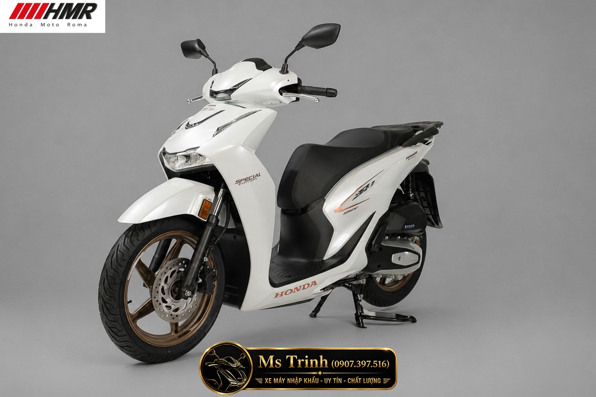 Honda SH150i Special Edition màu trắng 2026 nhập Ý tại Cà Mau - Vẻ đẹp thanh lịch của dòng SH Ý cao cấp
