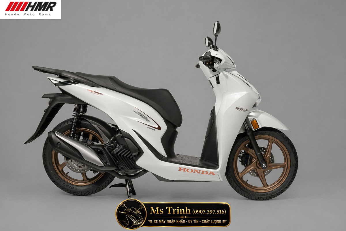 Honda SH150i Special Edition màu trắng 2026 nhập Ý tại Cà Mau - Vẻ đẹp thanh lịch của dòng SH Ý cao cấp