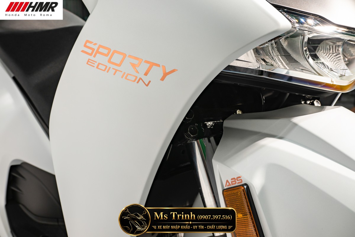 Honda SH350i nhập Ý 2026 tại Cà Mau - SH350i Sporty Trắng Nhám, Xám Bóng Đẳng Cấp Chuẩn Ý