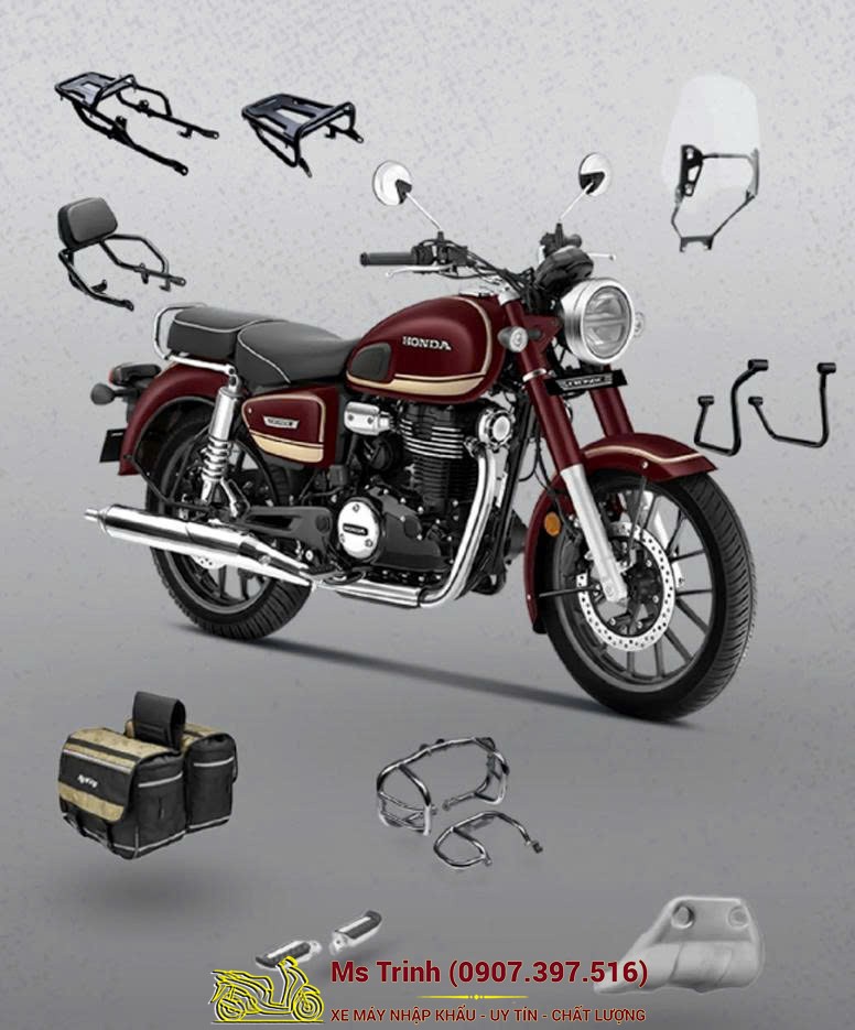 Honda CB350C Special Edition tại Cà Mau - Classic 350cc Đậm Chất Retro, Đối Thủ Nặng Ký Từ Ấn Độ