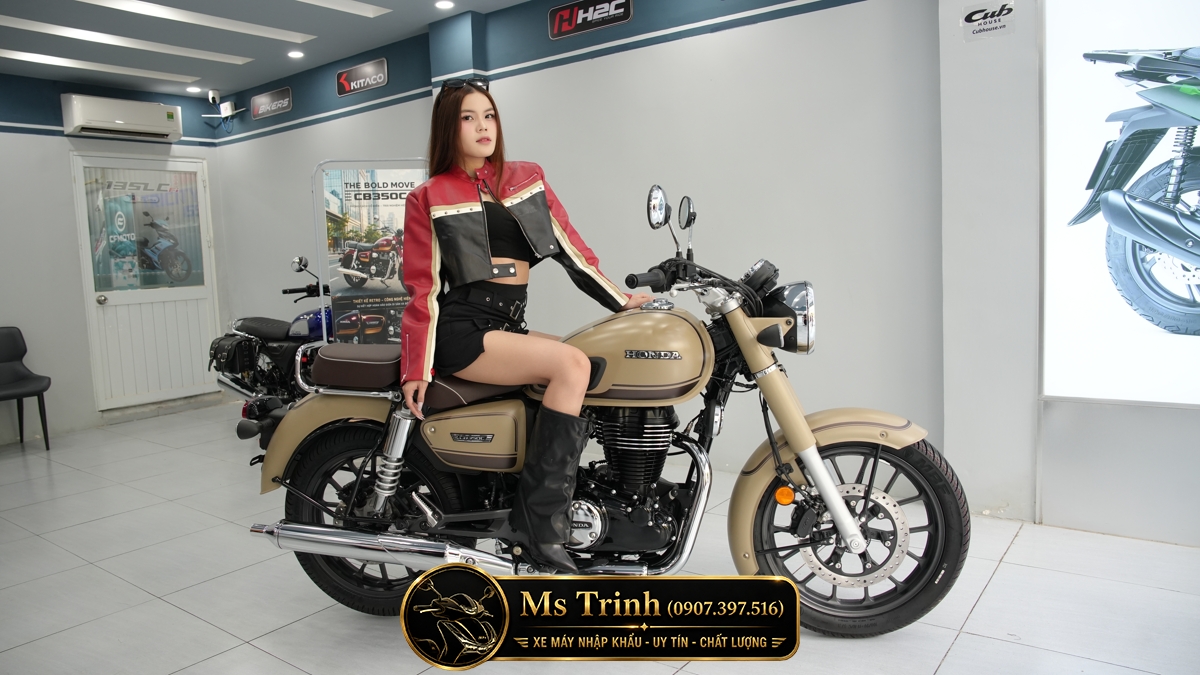Honda CB350C Special Edition 2026 Tại Cà Mau - Tuyệt Tác Retro Roadster Cao Cấp Chính Thức Gây Sốt
