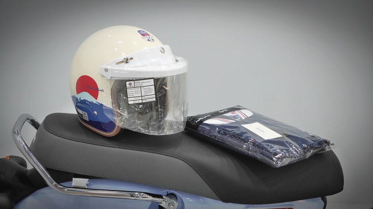 Honda Cub 110 Fujisan bản giới hạn tại Cà Mau - Thiết kế đậm chất Nhật Bản