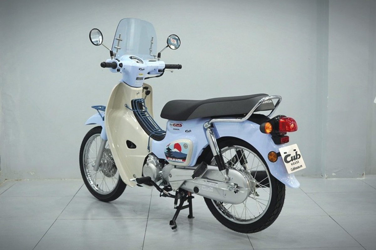 Honda Cub 110 Fujisan bản giới hạn tại Cà Mau - Thiết kế đậm chất Nhật Bản