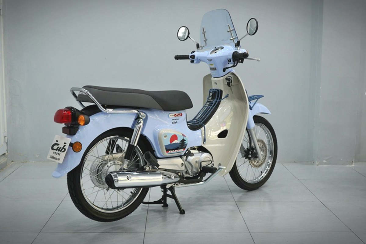 Honda Cub 110 Fujisan bản giới hạn tại Cà Mau - Thiết kế đậm chất Nhật Bản