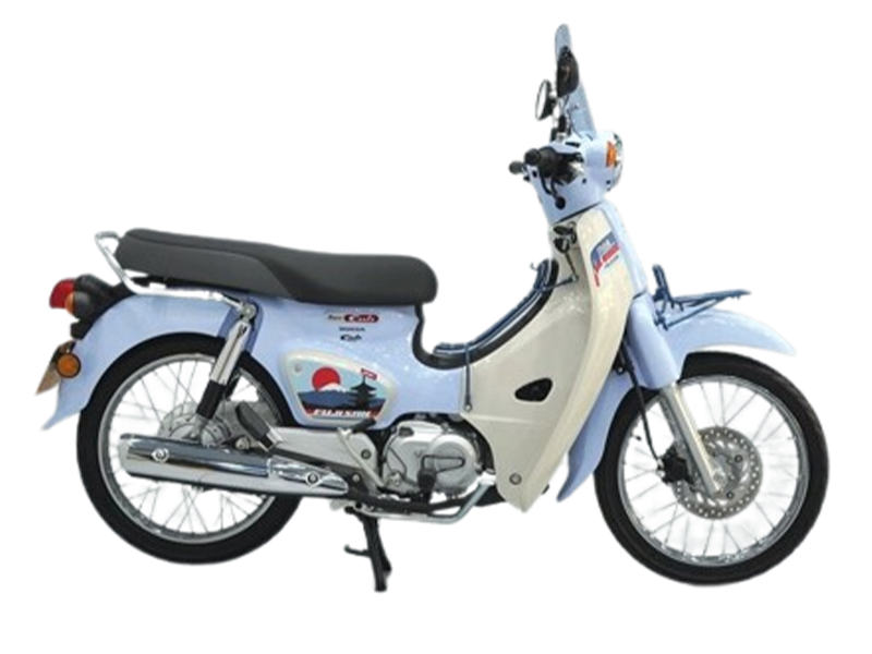 Honda Cub 110 Fujisan bản giới hạn tại Cà Mau - Thiết kế đậm chất Nhật Bản