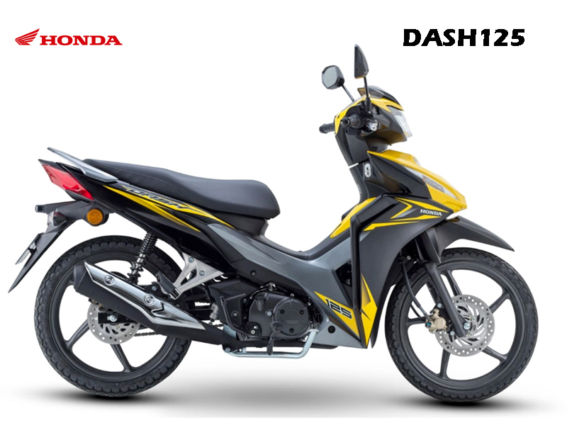Honda Dash125 2025, 2 thắng dĩa, NK Chính Hãng Malaysia tại Cà Mau