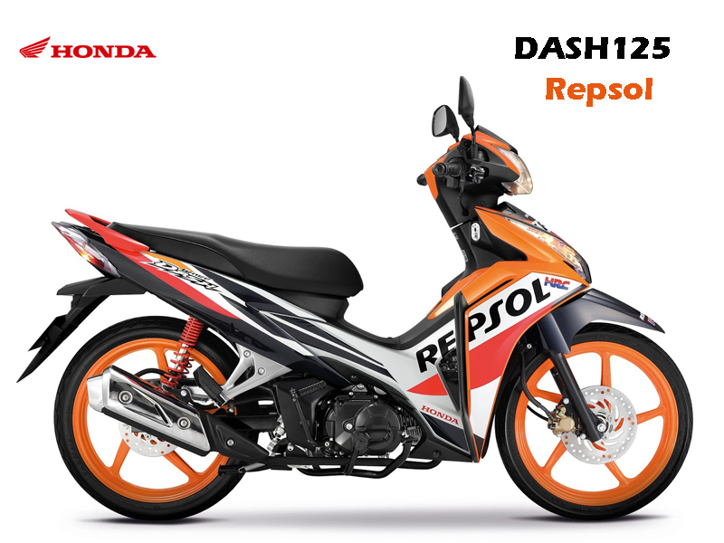 Honda Dash125 2025, 2 thắng dĩa, NK Chính Hãng Malaysia tại Cà Mau