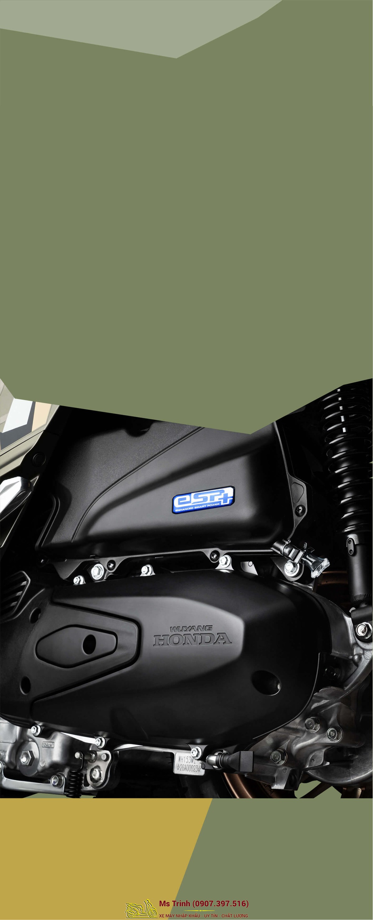 Honda HRD125 2026 - Xe tay ga ADV cá tính, ABS 2 kênh, công nghệ hiện đại tại Cà Mau