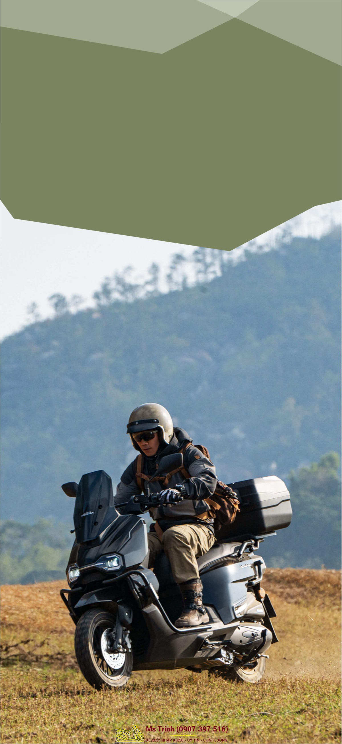 Honda HRD125 2026 - Xe tay ga ADV cá tính, ABS 2 kênh, công nghệ hiện đại tại Cà Mau