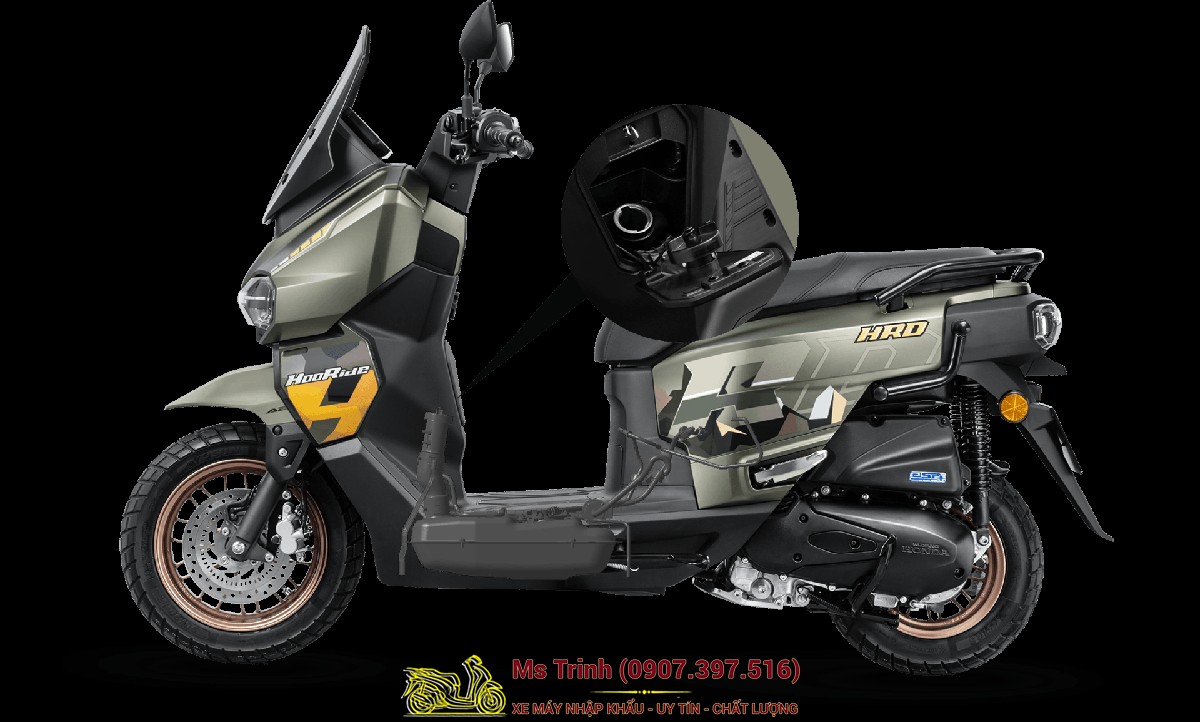 Honda HRD125 2026 - Xe tay ga ADV cá tính, ABS 2 kênh, công nghệ hiện đại tại Cà Mau
