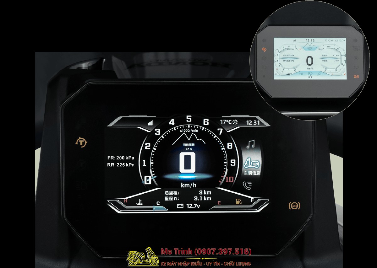 Honda HRD125 2026 - Xe tay ga ADV cá tính, ABS 2 kênh, công nghệ hiện đại tại Cà Mau