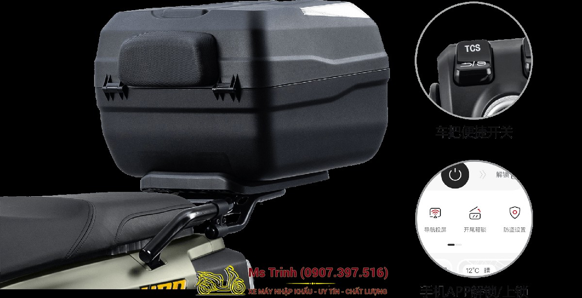 Honda HRD125 2026 - Xe tay ga ADV cá tính, ABS 2 kênh, công nghệ hiện đại tại Cà Mau