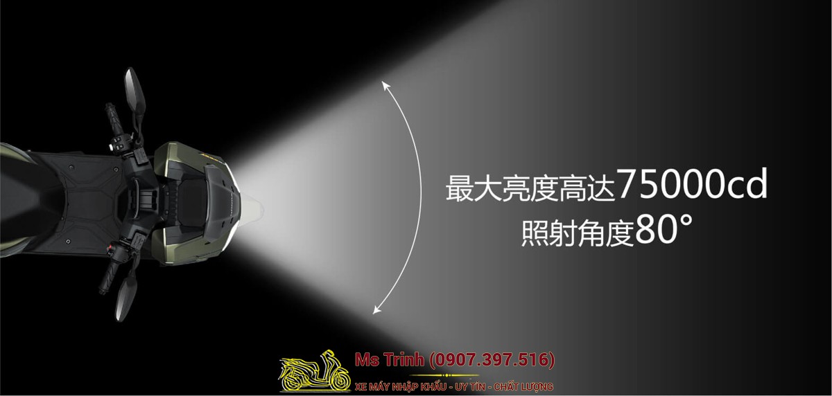 Honda HRD125 2026 - Xe tay ga ADV cá tính, ABS 2 kênh, công nghệ hiện đại tại Cà Mau