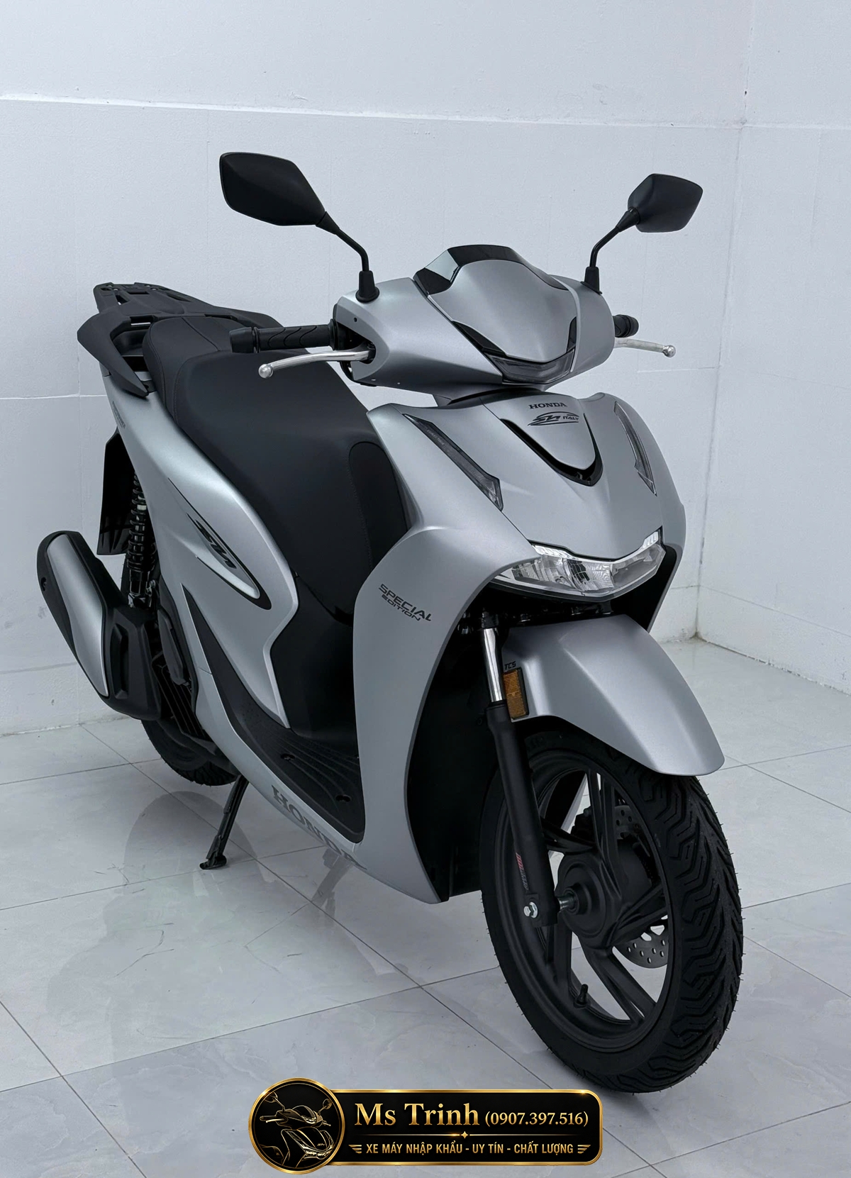 Honda SH150i Special Edition HMR màu bạc nhập Ý 2026 tại Cà Mau | Giá mới nhất, xe chính ngạch Honda Moto Roma
