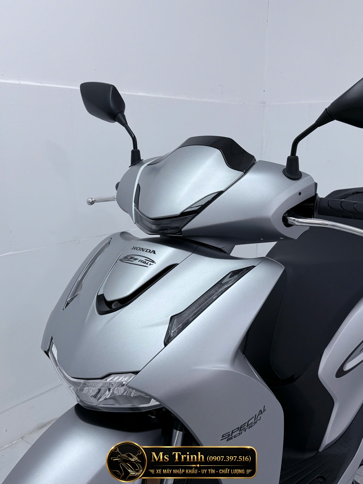 Honda SH150i Special Edition HMR màu bạc nhập Ý 2026 tại Cà Mau | Giá mới nhất, xe chính ngạch Honda Moto Roma