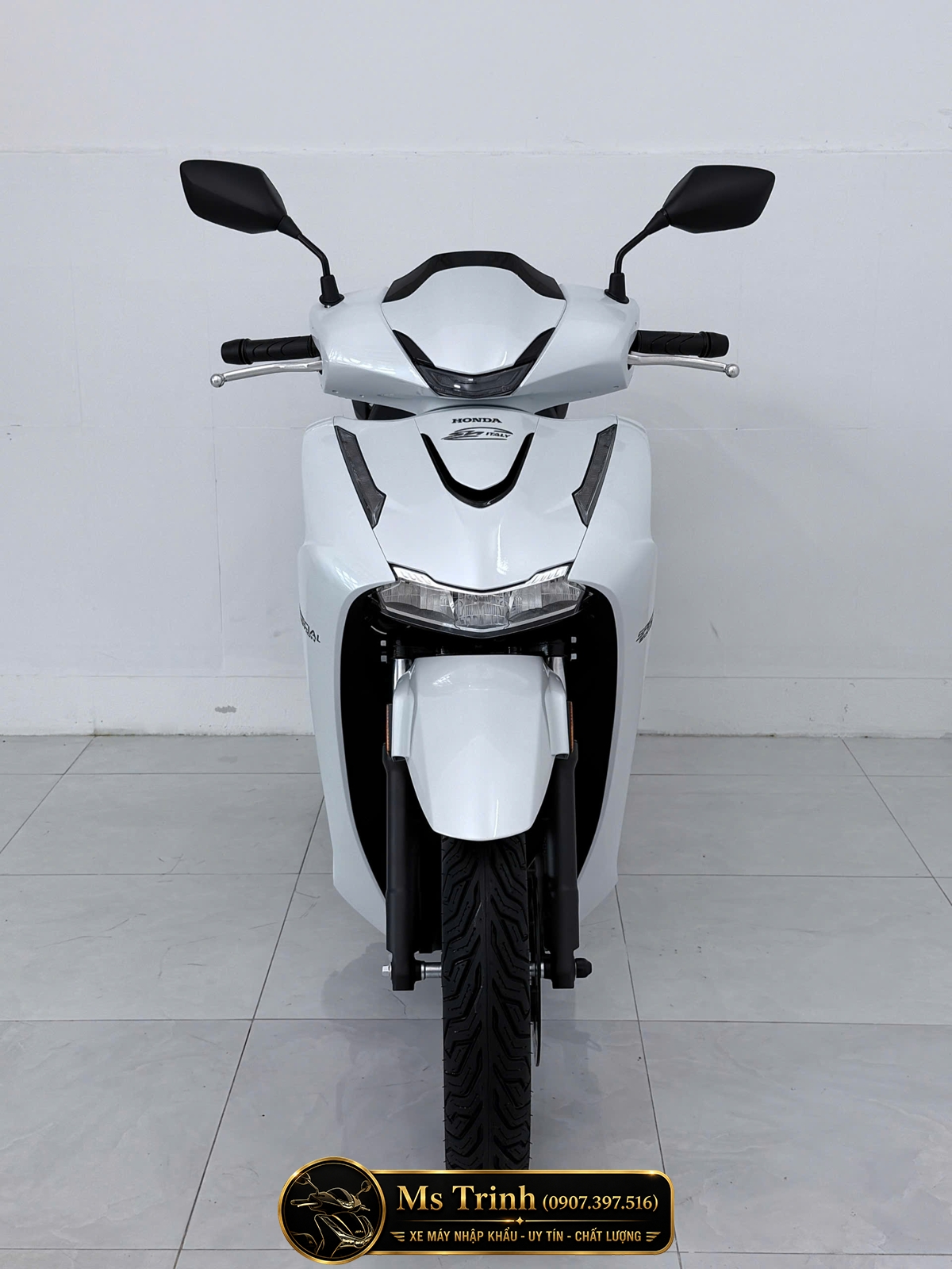 Honda SH150i Special Edition Standard nhập HMR Ý màu trắng tại Cà Mau: Giá trị nằm trong từng chi tiết nguyên bản