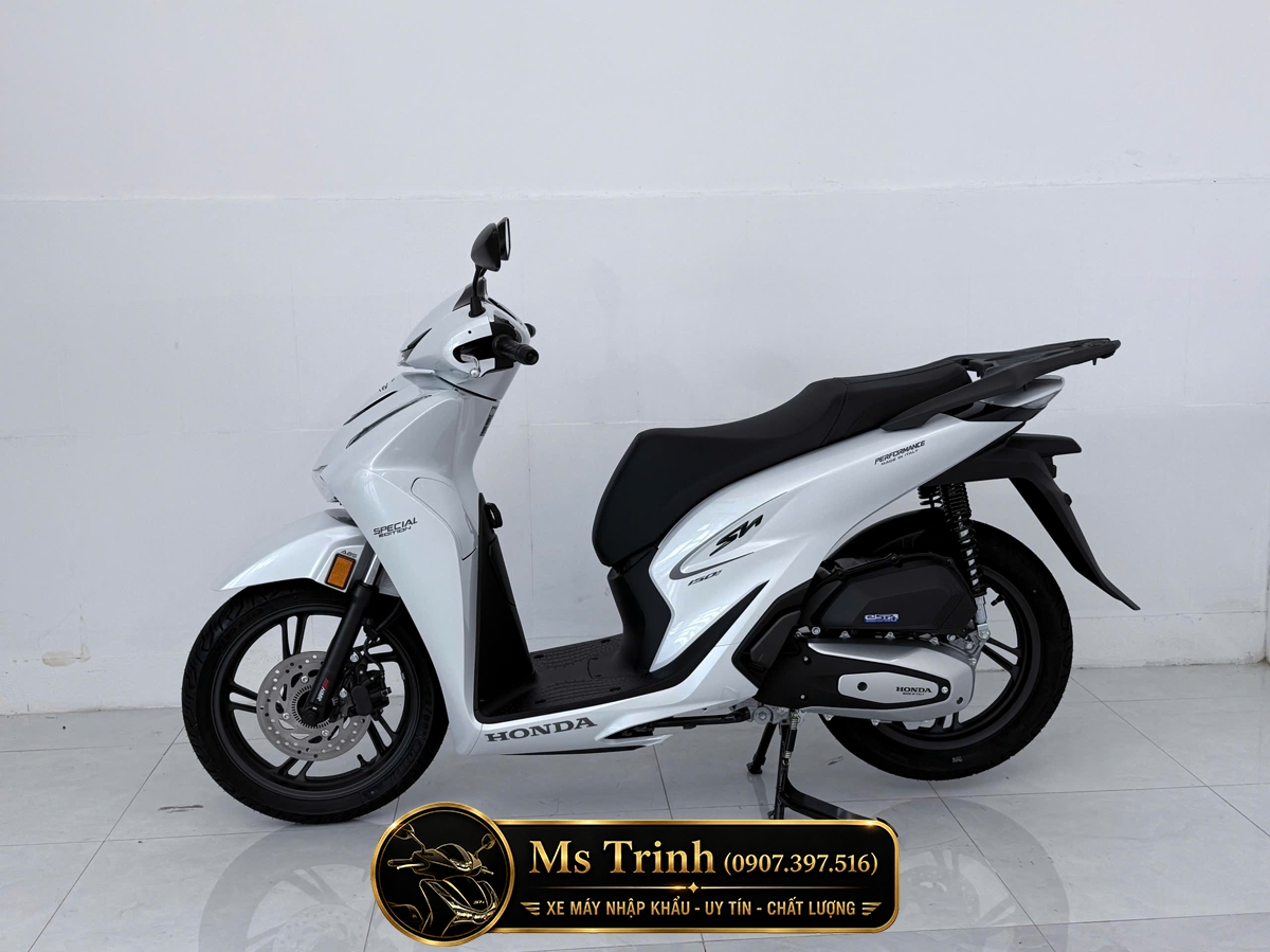Honda SH150i Special Edition Standard nhập HMR Ý màu trắng tại Cà Mau: Giá trị nằm trong từng chi tiết nguyên bản