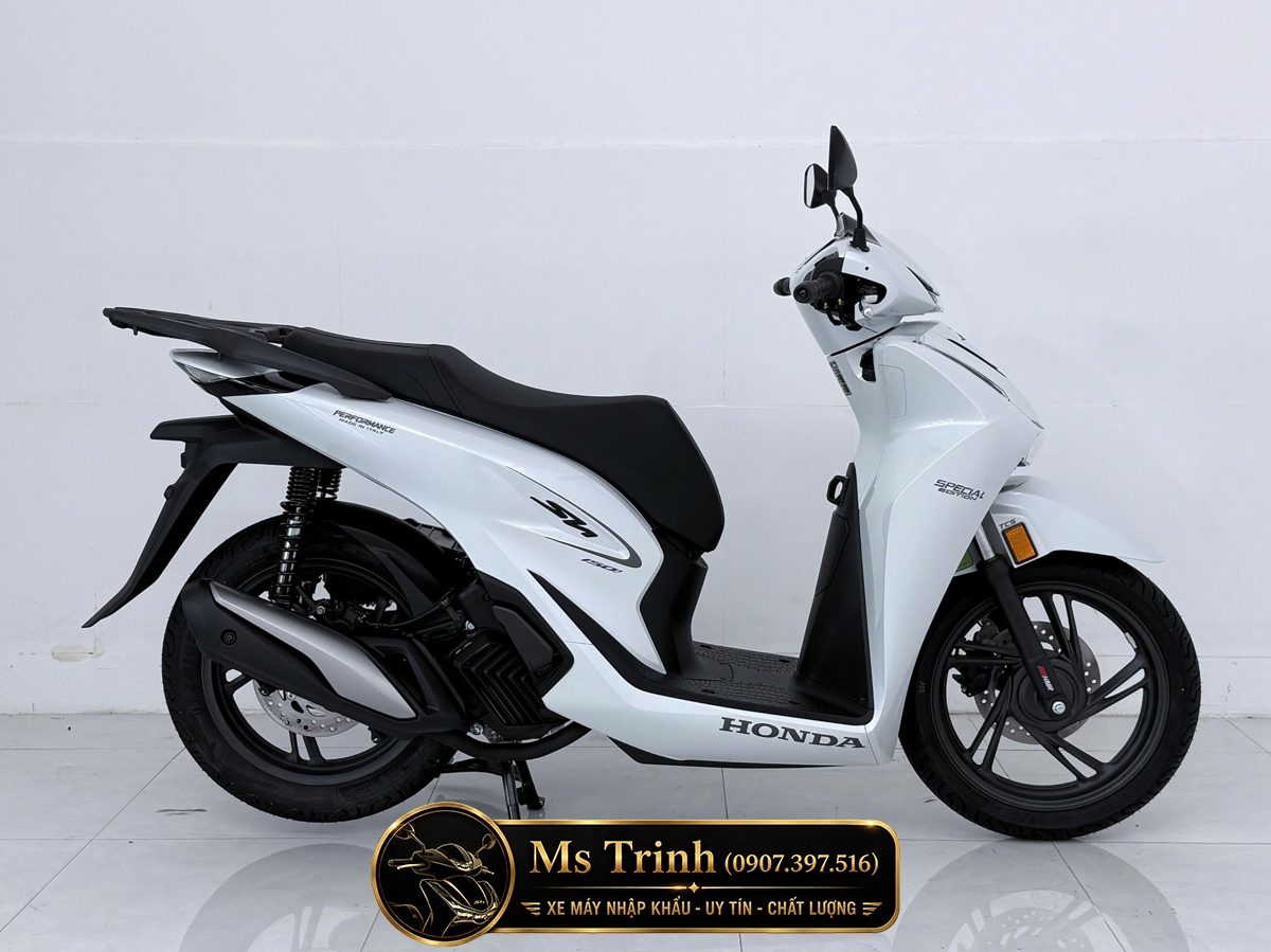 Honda SH150i Special Edition Standard nhập HMR Ý màu trắng tại Cà Mau: Giá trị nằm trong từng chi tiết nguyên bản