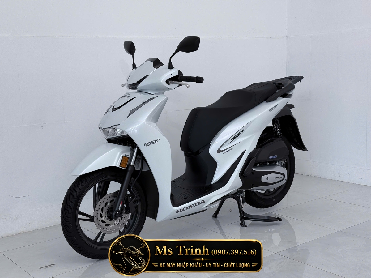 Honda SH150i Special Edition Standard nhập HMR Ý màu trắng tại Cà Mau: Giá trị nằm trong từng chi tiết nguyên bản
