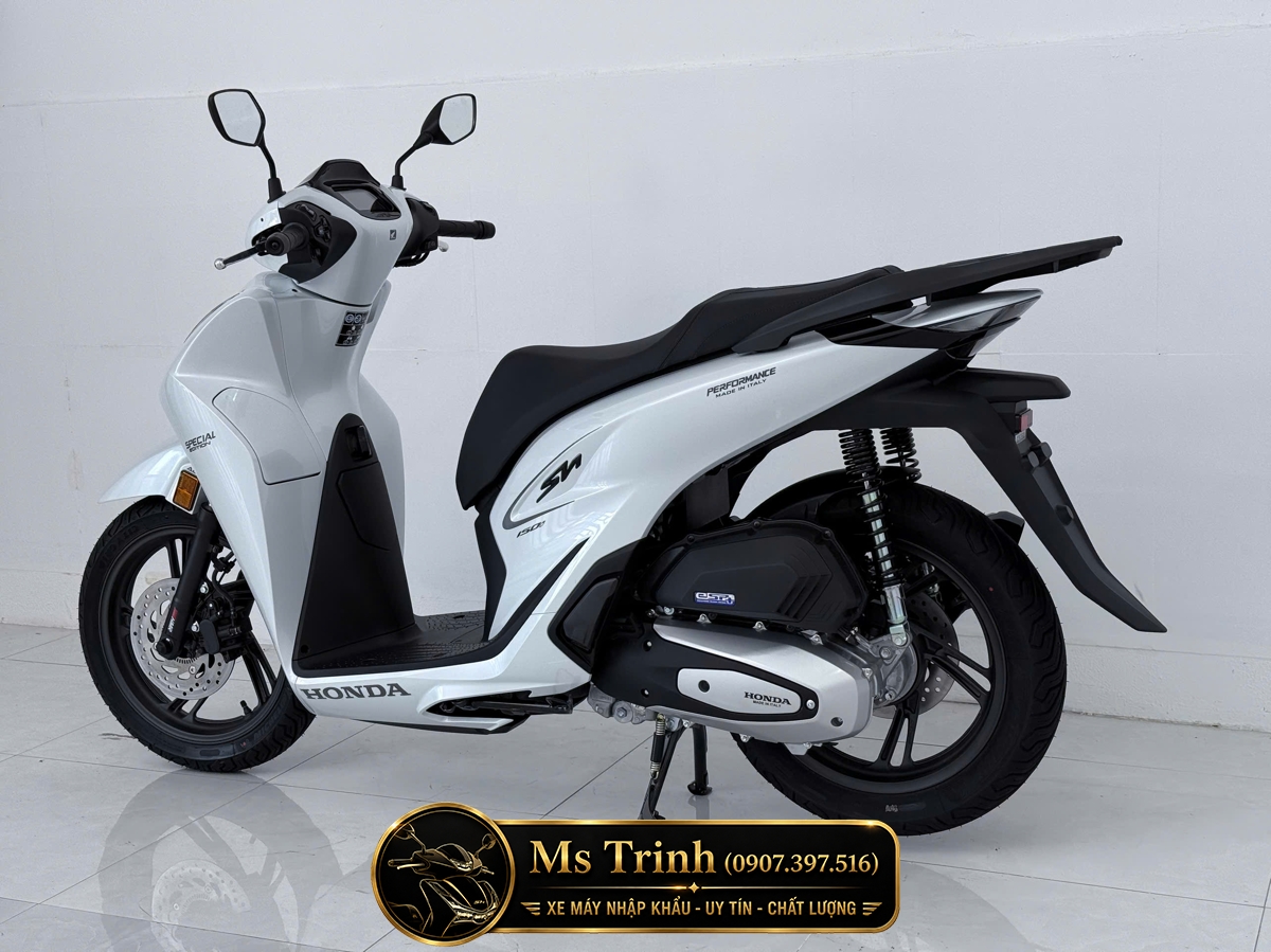 Honda SH150i Special Edition Standard nhập HMR Ý màu trắng tại Cà Mau: Giá trị nằm trong từng chi tiết nguyên bản