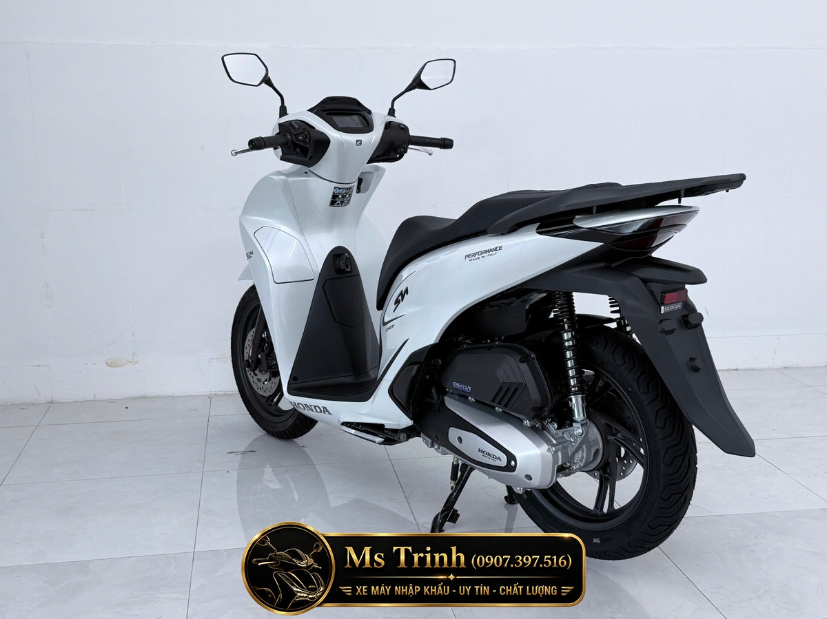 Honda SH150i Special Edition Standard nhập HMR Ý màu trắng tại Cà Mau: Giá trị nằm trong từng chi tiết nguyên bản