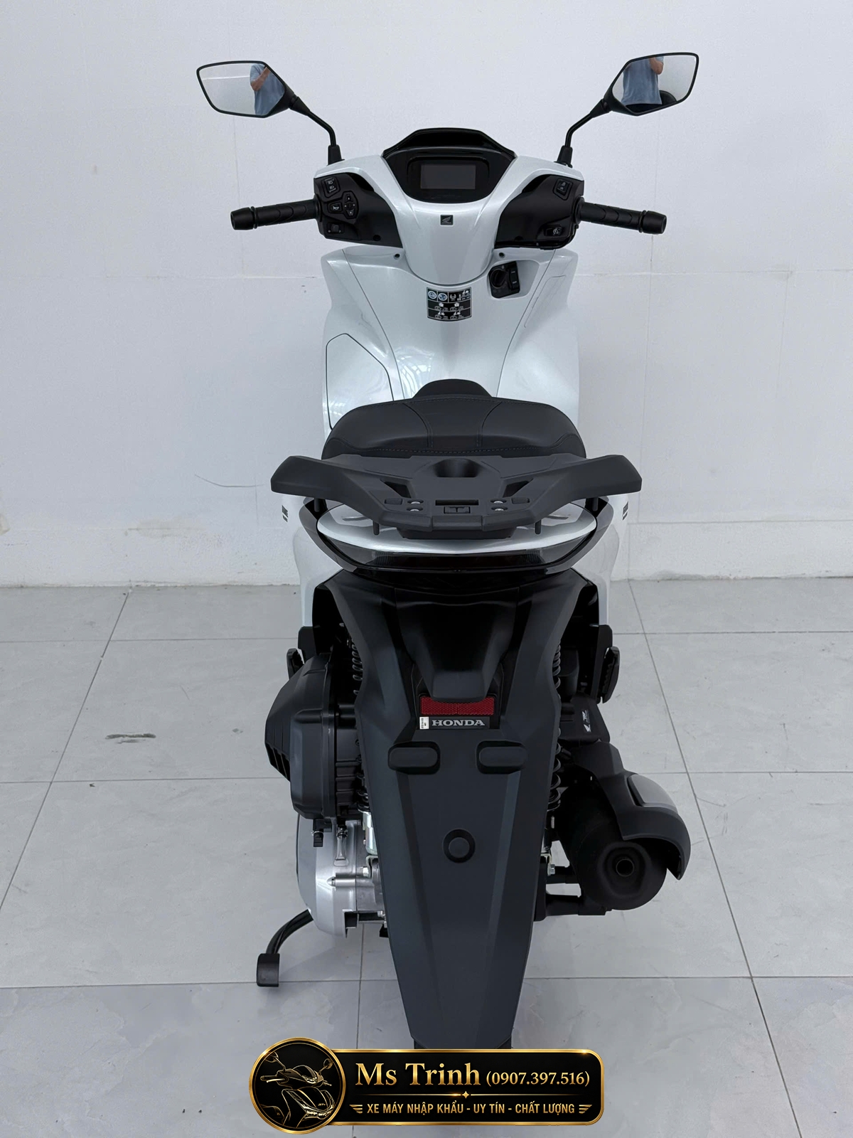 Honda SH150i Special Edition Standard nhập HMR Ý màu trắng tại Cà Mau: Giá trị nằm trong từng chi tiết nguyên bản