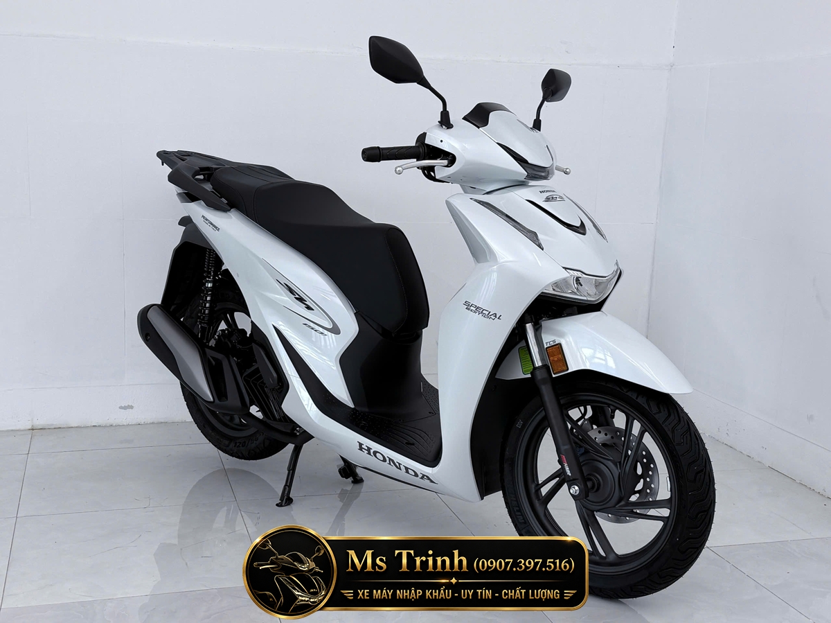Honda SH150i Special Edition Standard nhập HMR Ý màu trắng tại Cà Mau: Giá trị nằm trong từng chi tiết nguyên bản