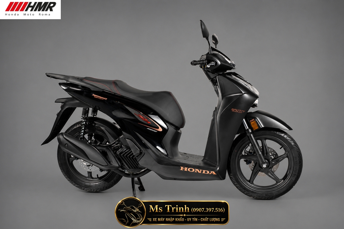 Honda SH150i nhập Ý 2026 Sporty màu đen tại Cà Mau - Mẫu SH Ý cao cấp được săn đón nhất hiện nay