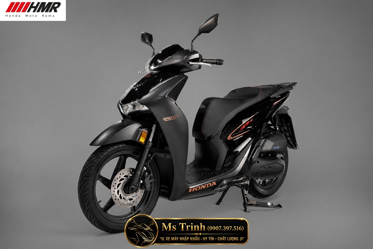 Honda SH150i nhập Ý 2026 Sporty màu đen tại Cà Mau - Mẫu SH Ý cao cấp được săn đón nhất hiện nay