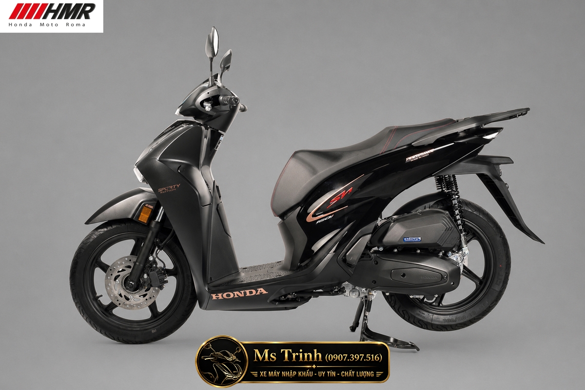 Honda SH150i nhập Ý 2026 Sporty màu đen tại Cà Mau - Mẫu SH Ý cao cấp được săn đón nhất hiện nay