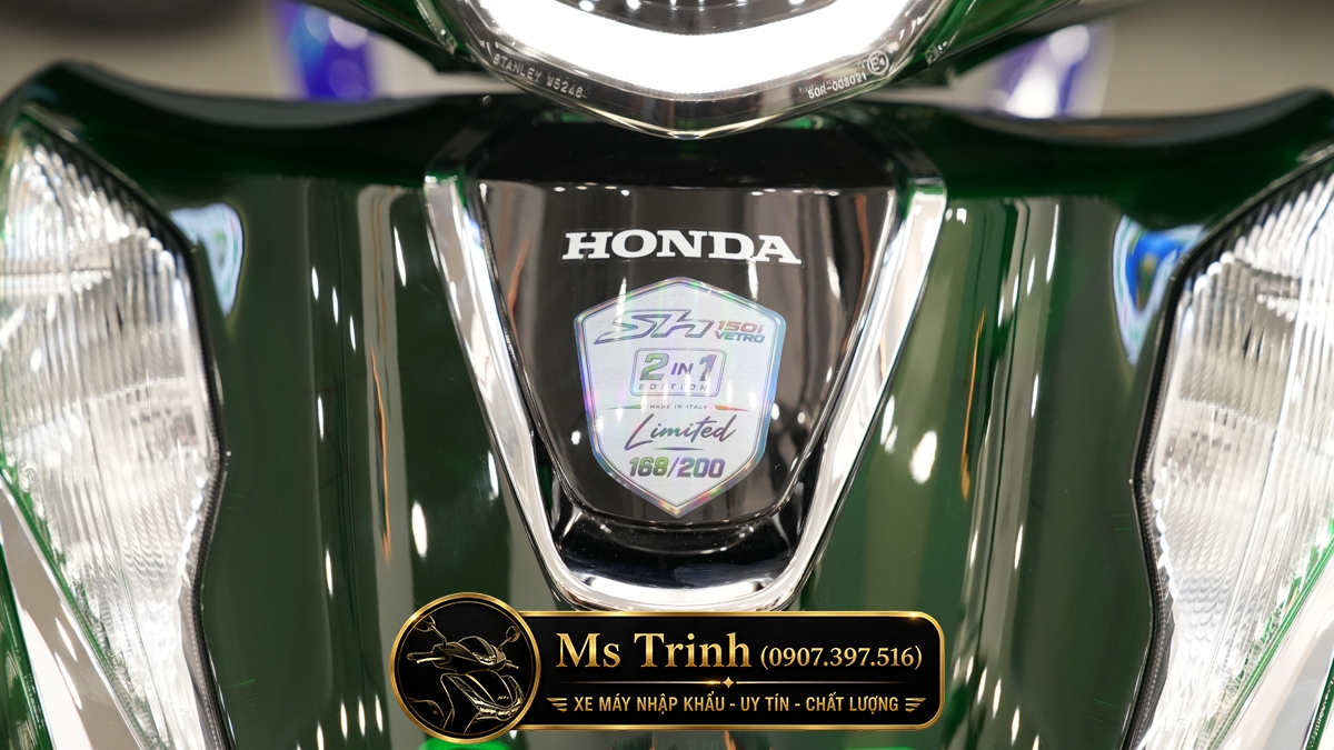 Honda SH150i Vetro Green - Sapphire tại Cà Mau: SH Ý Limited 200 xe