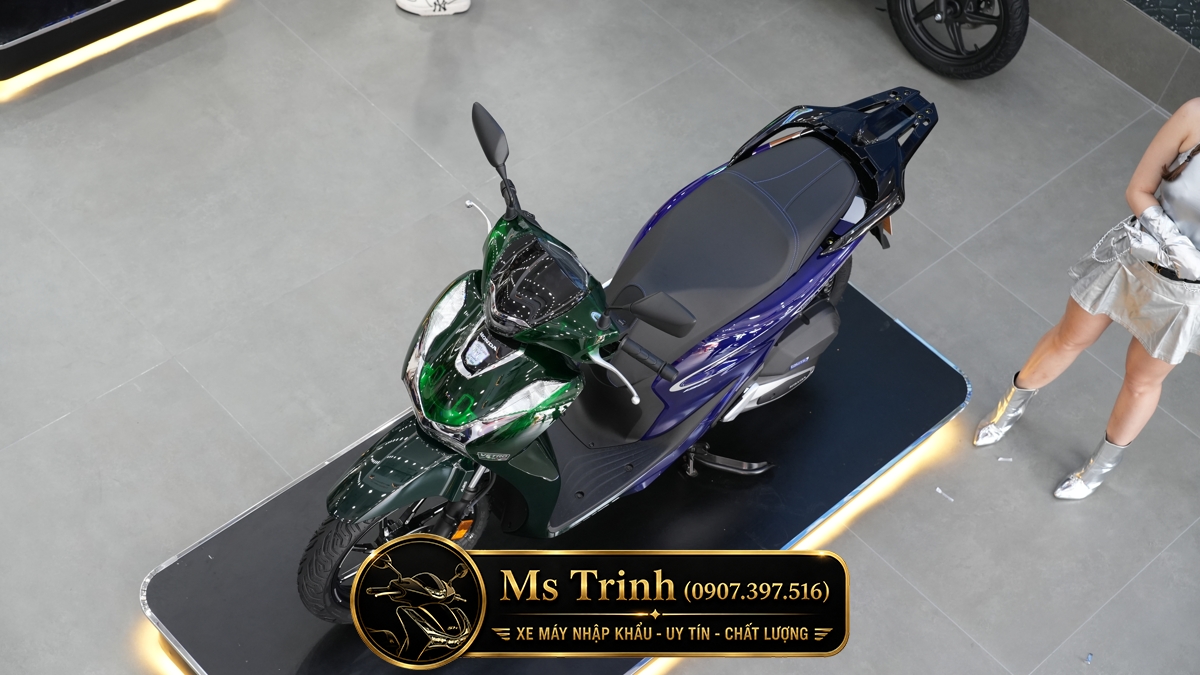 Honda SH150i Vetro Green - Sapphire tại Cà Mau: SH Ý Limited 200 xe