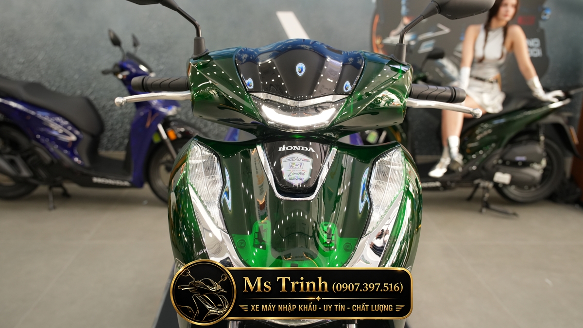 Honda SH150i Vetro Green - Sapphire tại Cà Mau: SH Ý Limited 200 xe