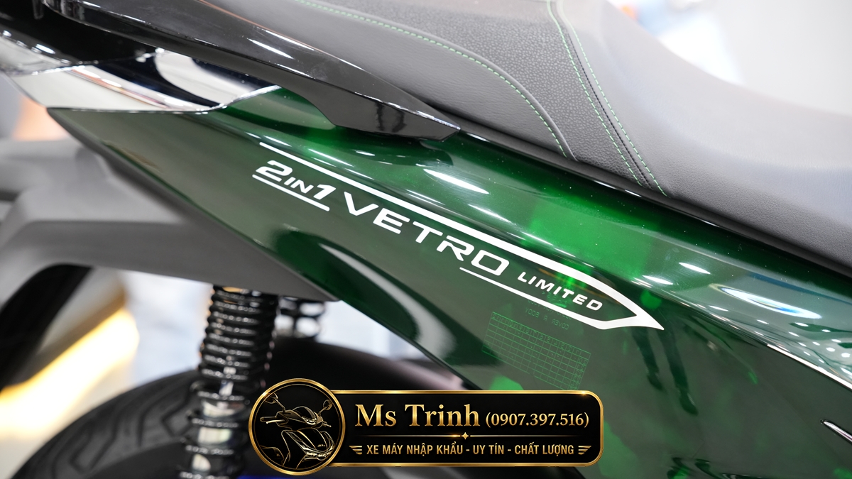 Honda SH150i Vetro Sapphire - Green tại Cà Mau: SH Ý 2 trong 1 giới hạn 200 xe