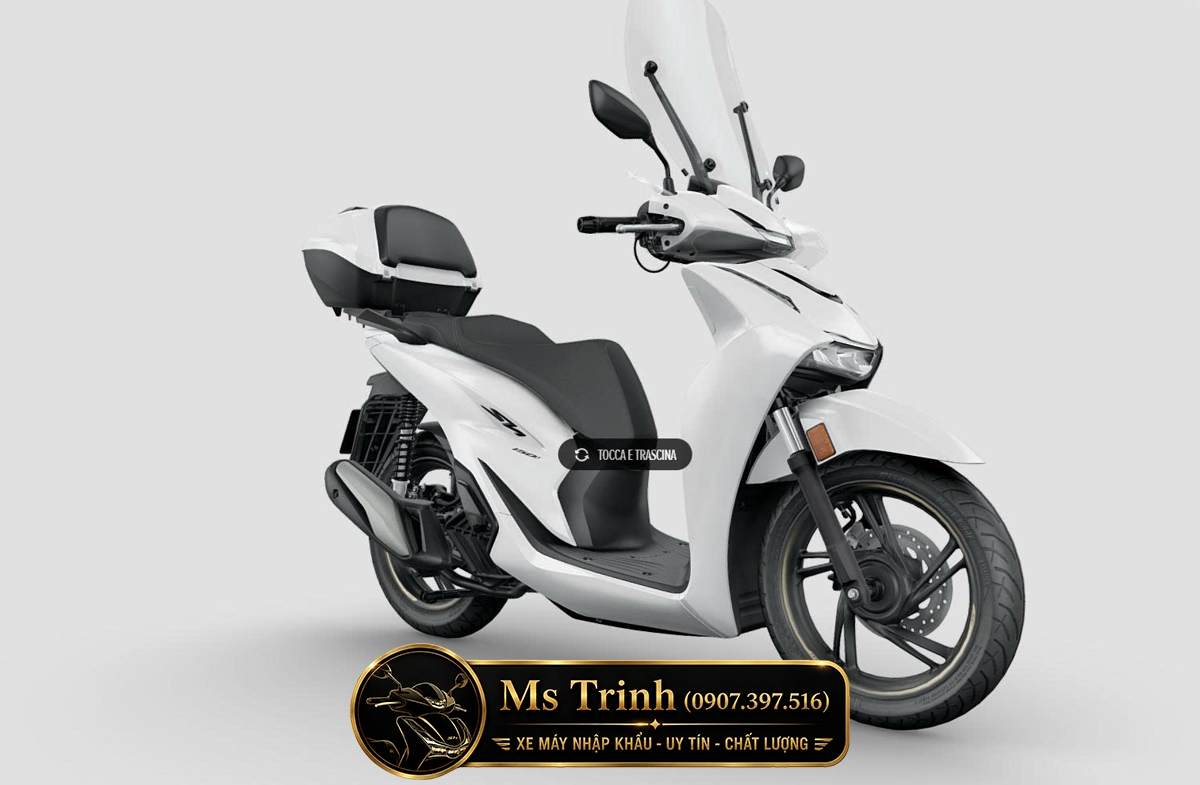 Honda SH150i Ý 2026 Standard tại Cà Mau: Giá 189 triệu, 4 màu nhập Ý