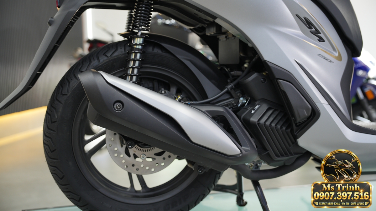 Honda SH150i Ý xám bạc 2027 tại Cà Mau - Nhập Ý, tem vàng sang trọng, giá tốt