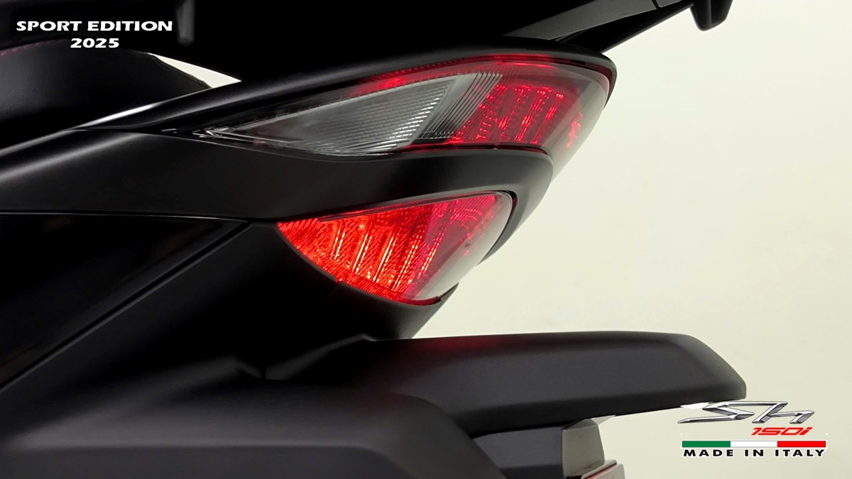 Honda SH150i 2025 Italy Sport Edition Màu Đen, Nhập Chính Hãng, Giá Rẻ tại Cà Mau