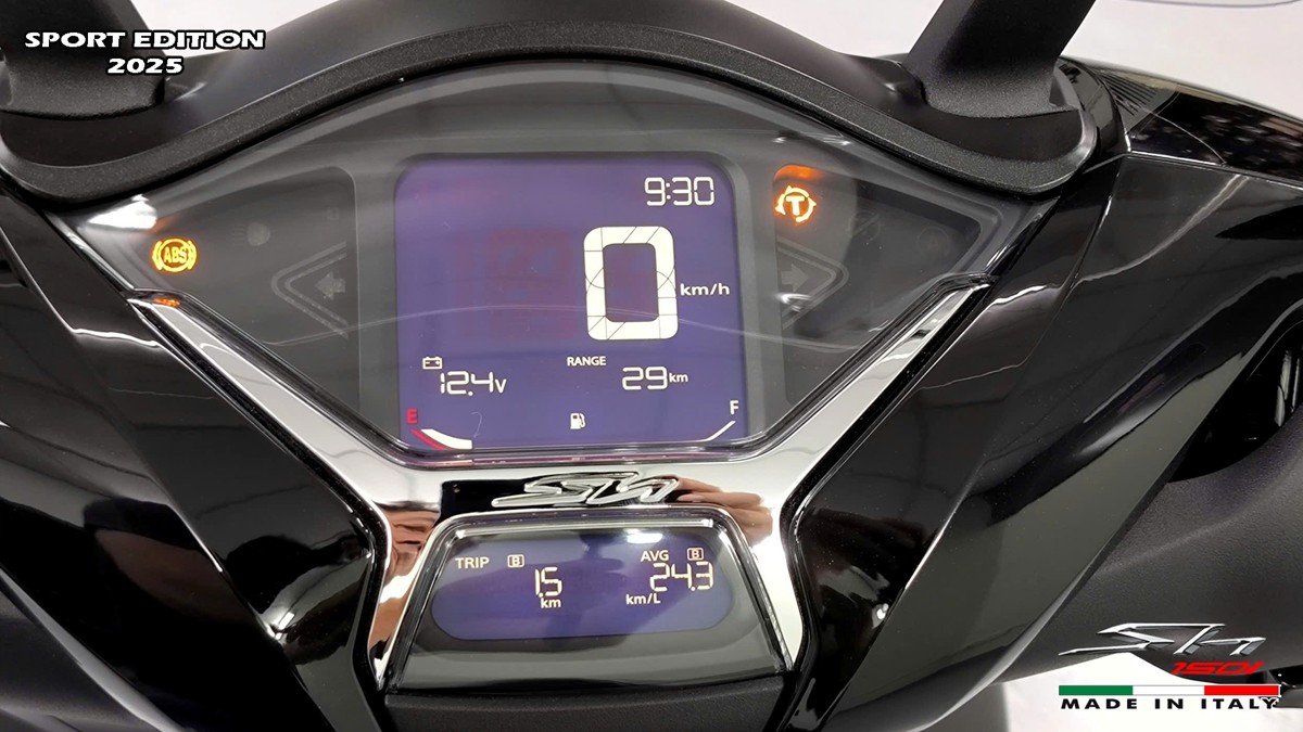 Honda SH150i 2025 Italy Sport Edition Màu Đen, Nhập Chính Hãng, Giá Rẻ tại Cà Mau