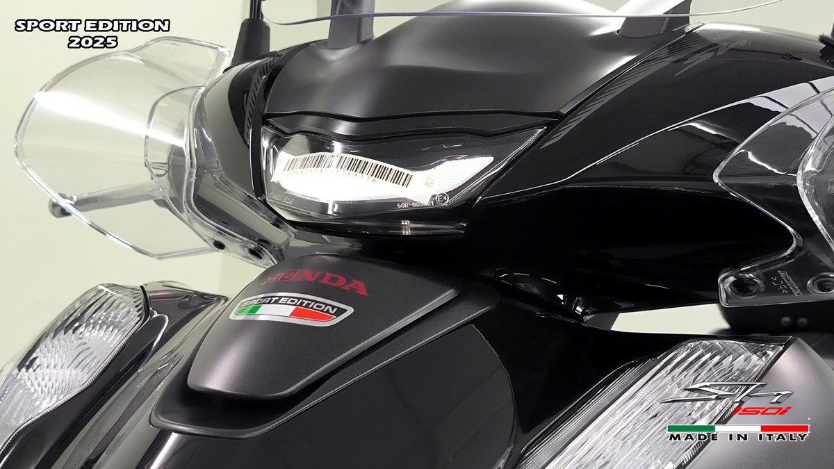 Honda SH150i 2025 Italy Sport Edition Màu Đen, Nhập Chính Hãng, Giá Rẻ tại Cà Mau