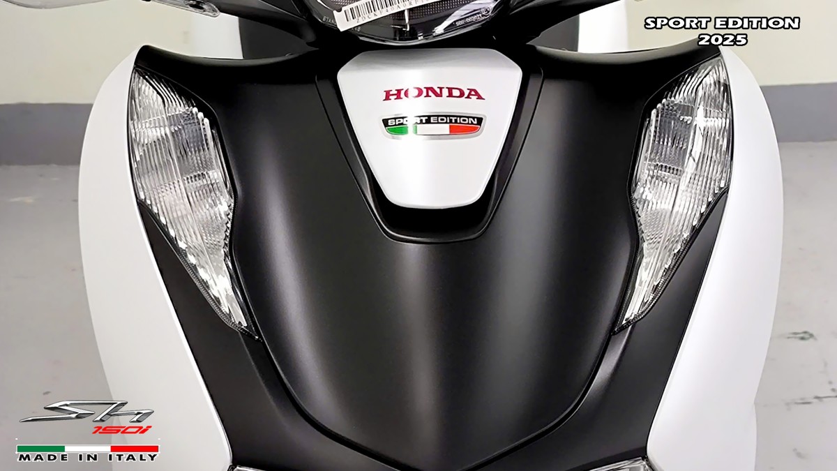 Honda SH150i Sport Edition 2025 Trắng, Made In Italy, Nhập Chính Hãng tại Cà Mau