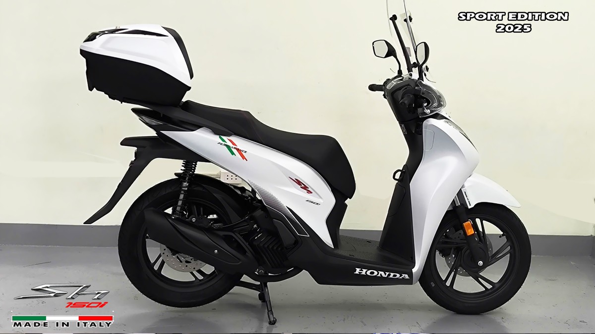 Honda SH150i Sport Edition 2025 Trắng, Made In Italy, Nhập Chính Hãng tại Cà Mau
