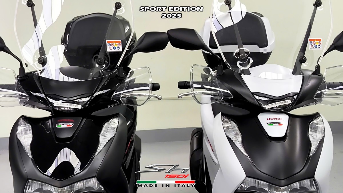 Honda SH150i Sport Edition 2025 Trắng, Made In Italy, Nhập Chính Hãng tại Cà Mau