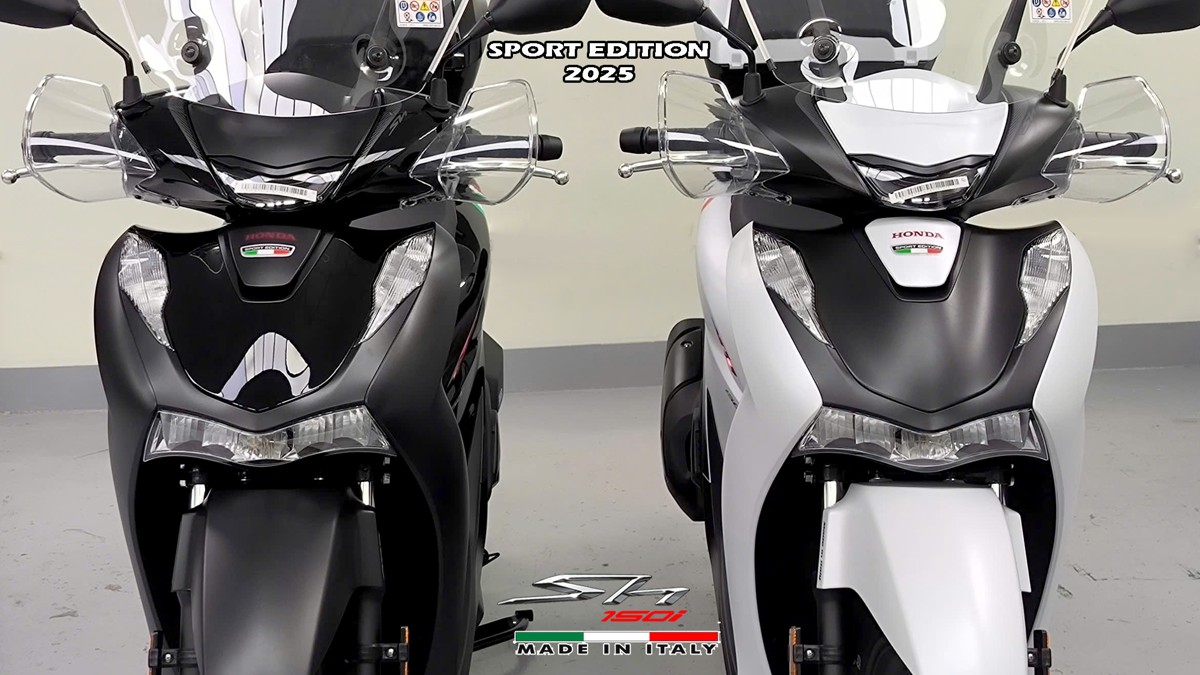 Honda SH150i Sport Edition 2025 Trắng, Made In Italy, Nhập Chính Hãng tại Cà Mau