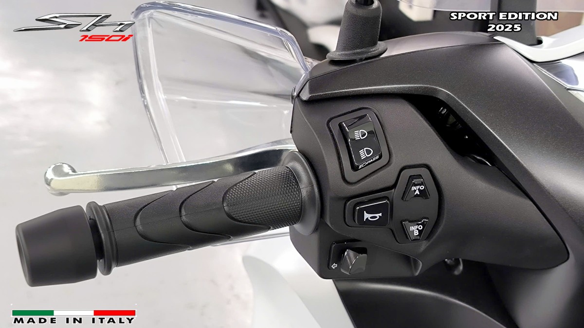 Honda SH150i Sport Edition 2025 Trắng, Made In Italy, Nhập Chính Hãng tại Cà Mau