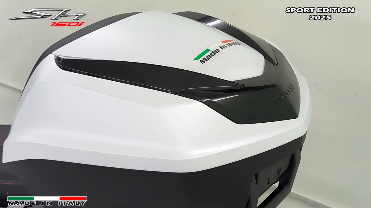 Honda SH150i Sport Edition 2025 Trắng, Made In Italy, Nhập Chính Hãng tại Cà Mau