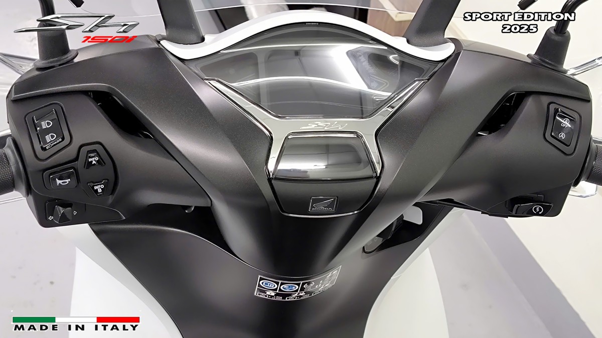Honda SH150i Sport Edition 2025 Trắng, Made In Italy, Nhập Chính Hãng tại Cà Mau